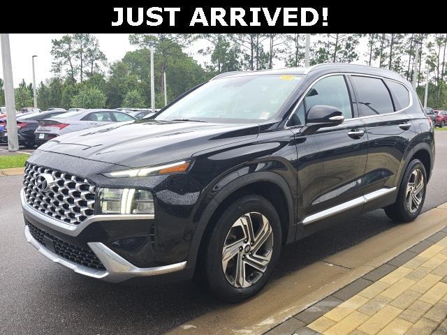 used 2021 Hyundai Santa Fe car, priced at $18,499