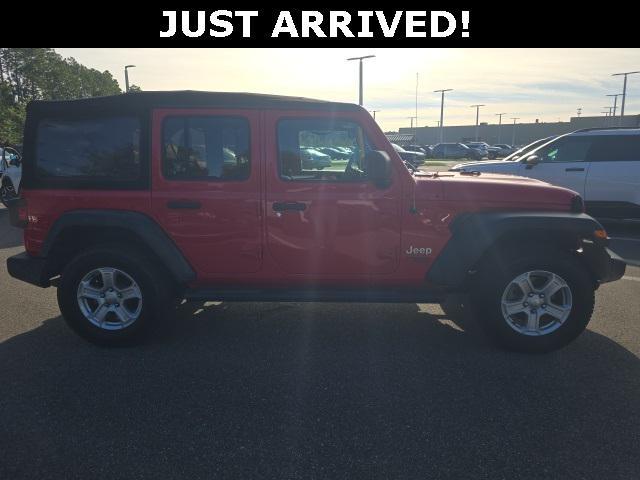 used 2018 Jeep Wrangler Unlimited car, priced at $18,000
