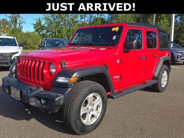 used 2018 Jeep Wrangler Unlimited car, priced at $18,000