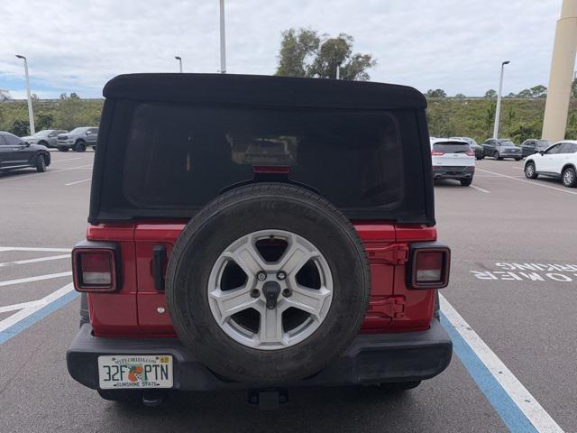 used 2018 Jeep Wrangler Unlimited car, priced at $18,000