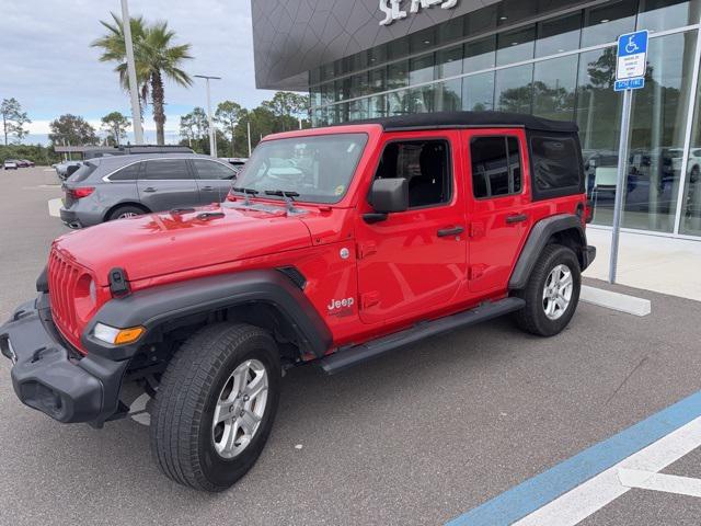 used 2018 Jeep Wrangler Unlimited car, priced at $18,000