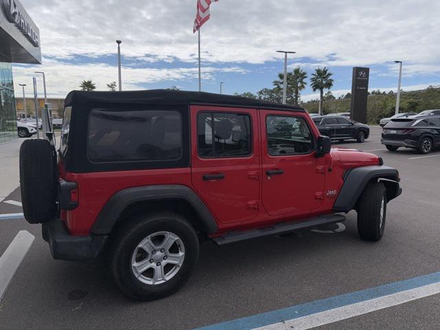 used 2018 Jeep Wrangler Unlimited car, priced at $18,000