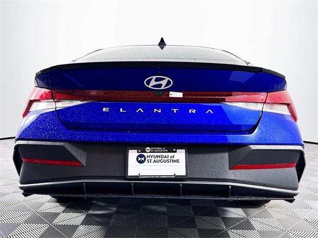 new 2025 Hyundai Elantra car, priced at $24,705