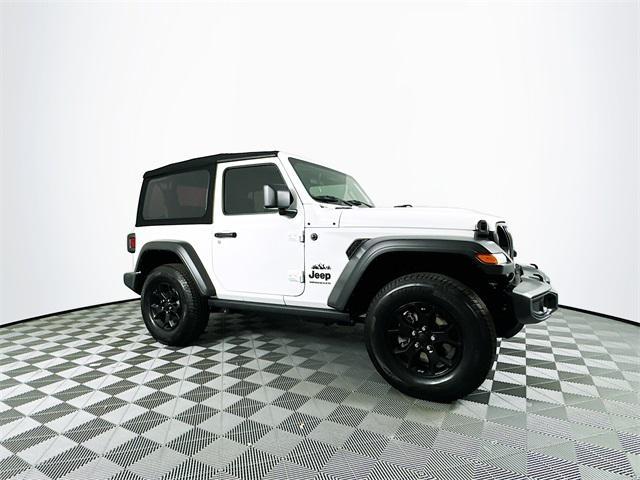 used 2022 Jeep Wrangler car, priced at $28,286
