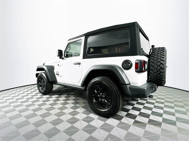 used 2022 Jeep Wrangler car, priced at $28,286