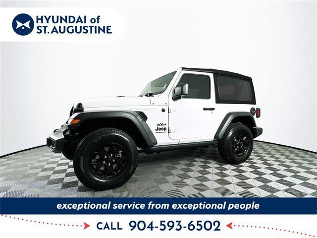 used 2022 Jeep Wrangler car, priced at $28,974