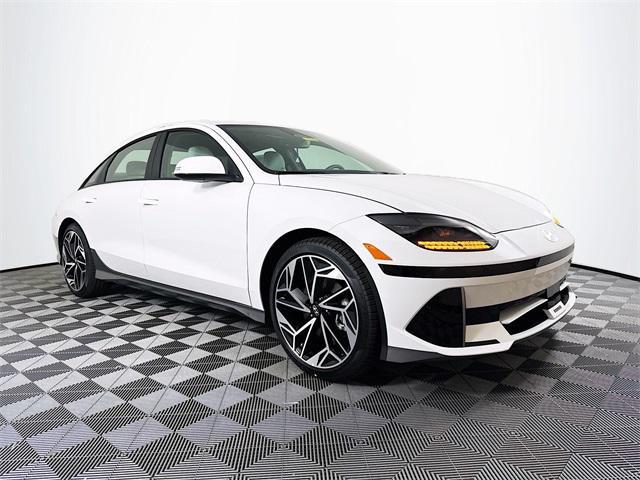 new 2025 Hyundai IONIQ 6 car, priced at $48,150