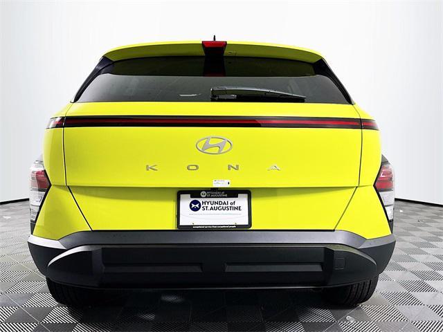 new 2025 Hyundai Kona car, priced at $28,570