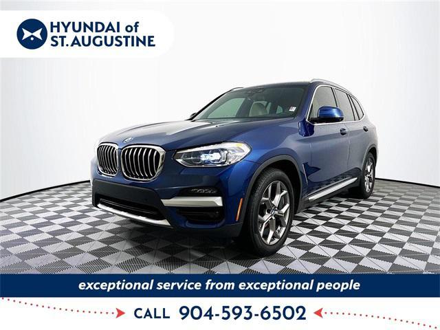 used 2021 BMW X3 car, priced at $28,884