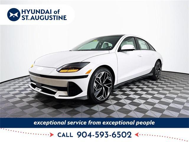 new 2025 Hyundai IONIQ 6 car, priced at $53,555