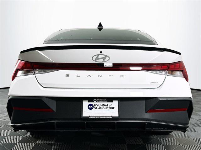 new 2025 Hyundai Elantra HEV car, priced at $29,235