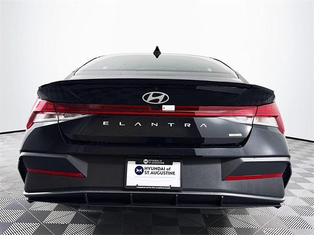 new 2025 Hyundai Elantra car, priced at $29,105