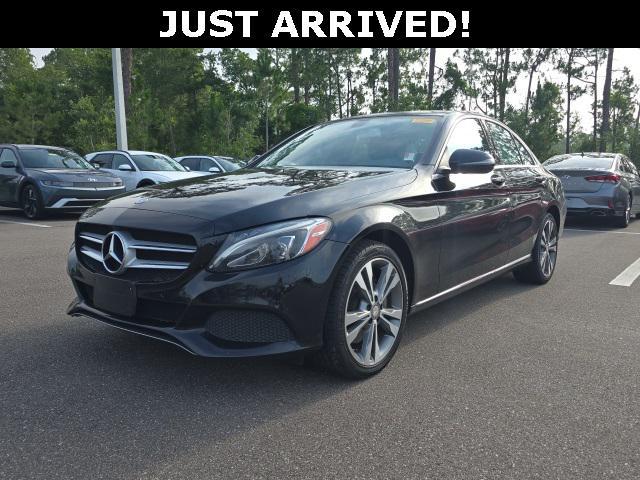 used 2017 Mercedes-Benz C-Class car, priced at $14,000