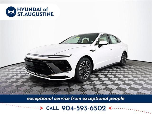 new 2025 Hyundai Sonata Hybrid car, priced at $39,970
