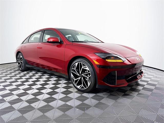 new 2025 Hyundai IONIQ 6 car, priced at $53,585