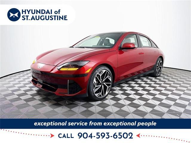 new 2025 Hyundai IONIQ 6 car, priced at $53,585