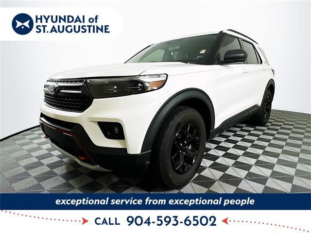 used 2021 Ford Explorer car, priced at $32,143