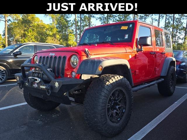 used 2018 Jeep Wrangler JK Unlimited car, priced at $20,000