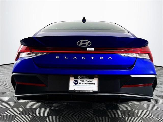 new 2024 Hyundai Elantra car, priced at $27,015