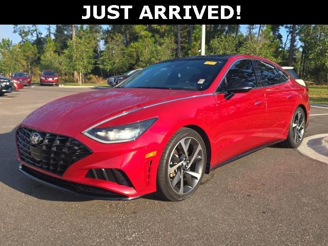 used 2021 Hyundai Sonata car, priced at $20,000