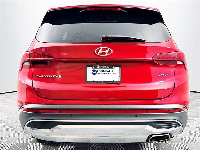 used 2021 Hyundai Santa Fe car, priced at $25,220