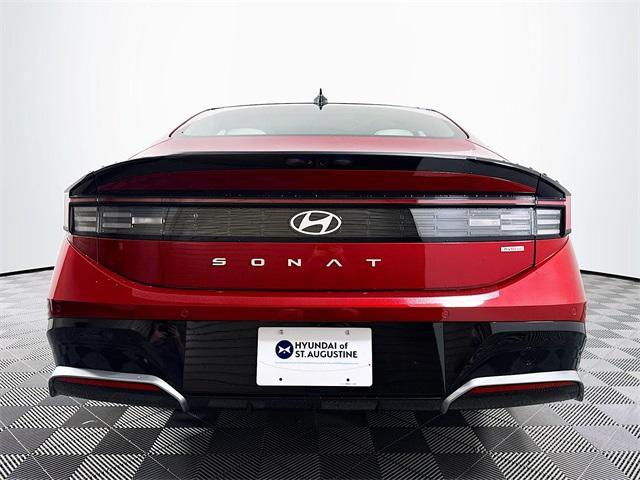 new 2025 Hyundai Sonata Hybrid car, priced at $39,980