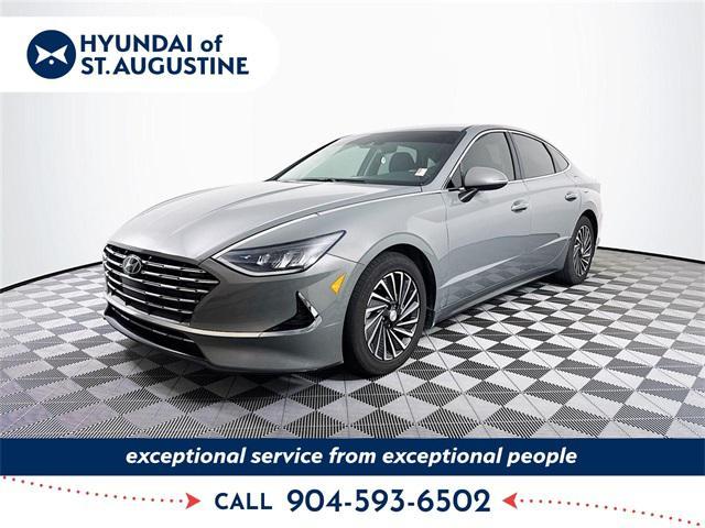 used 2023 Hyundai Sonata Hybrid car, priced at $17,000