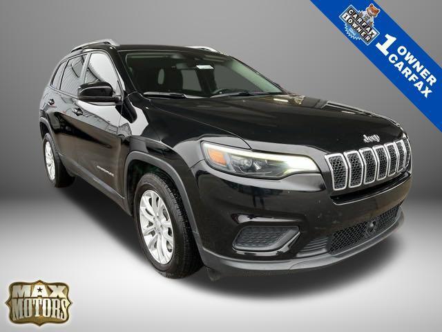 used 2021 Jeep Cherokee car, priced at $11,995