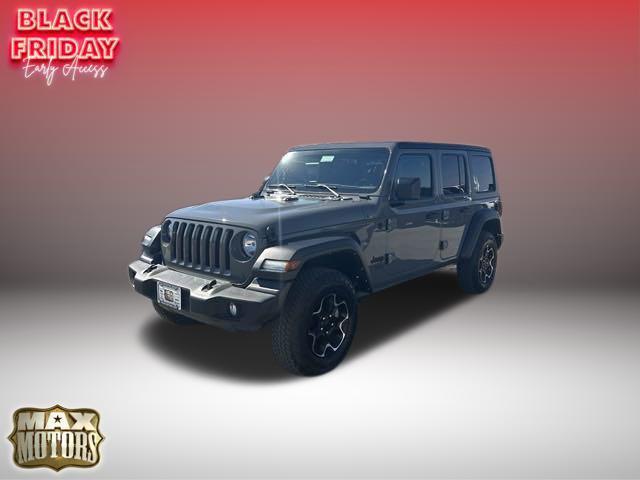 used 2021 Jeep Wrangler Unlimited car, priced at $31,493