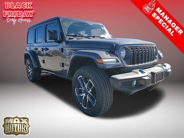 new 2024 Jeep Wrangler 4xe car, priced at $47,972