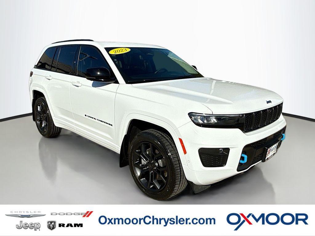 used 2023 Jeep Grand Cherokee 4xe car, priced at $33,800
