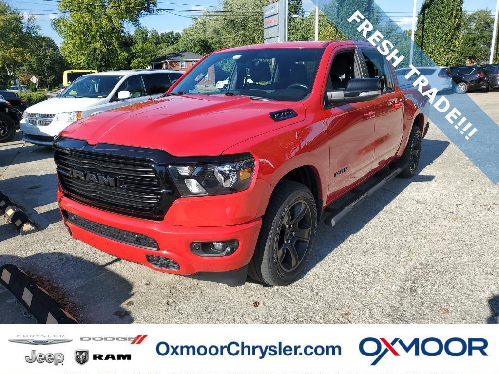 used 2021 Ram 1500 car, priced at $28,500