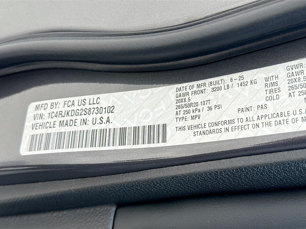 new 2025 Jeep Grand Cherokee L car, priced at $55,080