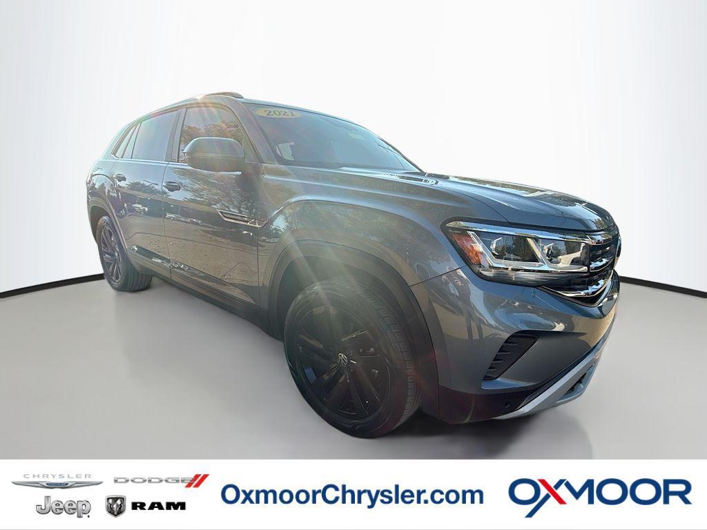 used 2021 Volkswagen Atlas Cross Sport car, priced at $23,500