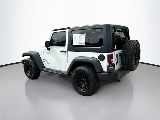 used 2018 Jeep Wrangler JK car, priced at $20,500