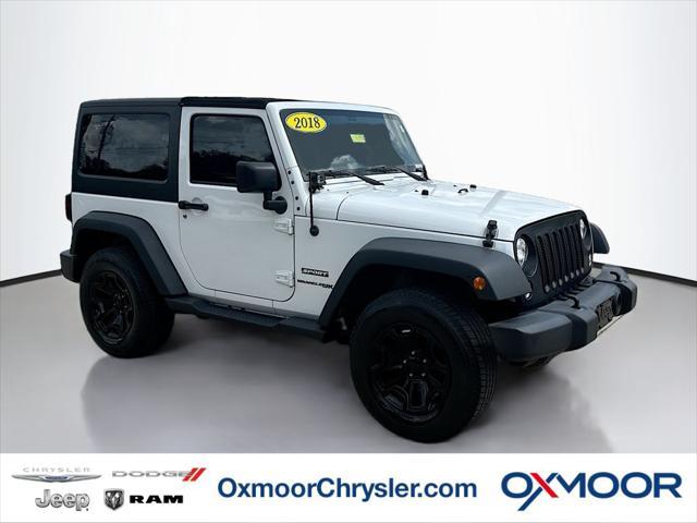 used 2018 Jeep Wrangler JK car, priced at $20,750