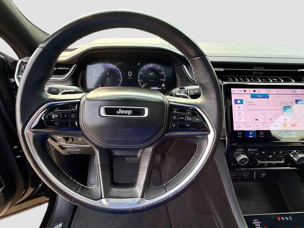 used 2022 Jeep Grand Cherokee car, priced at $37,000