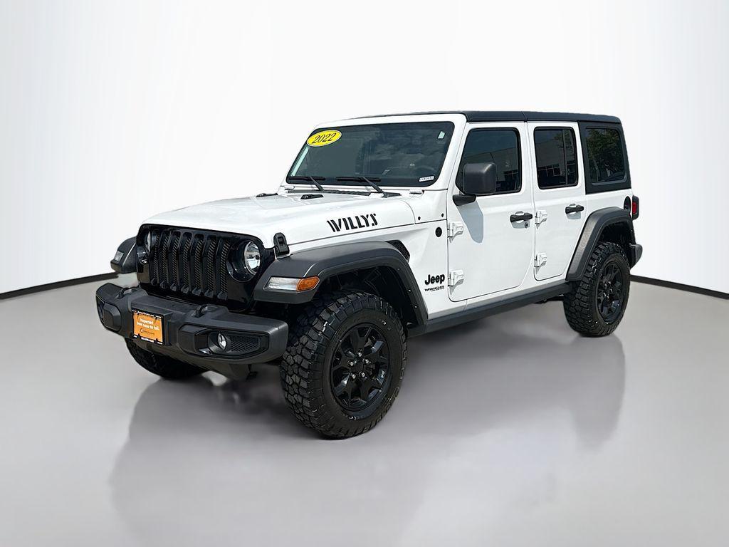 used 2022 Jeep Wrangler Unlimited car, priced at $34,000
