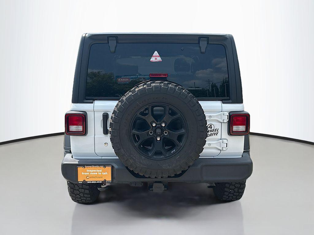 used 2022 Jeep Wrangler Unlimited car, priced at $34,000