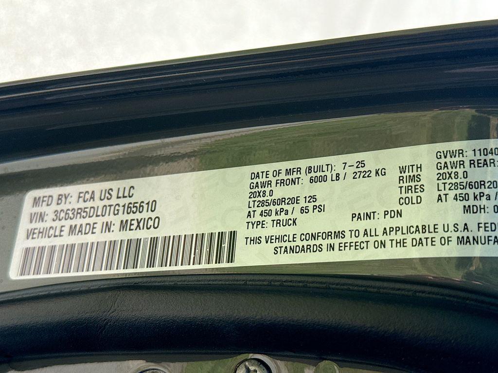 new 2026 Ram 2500 car, priced at $69,375
