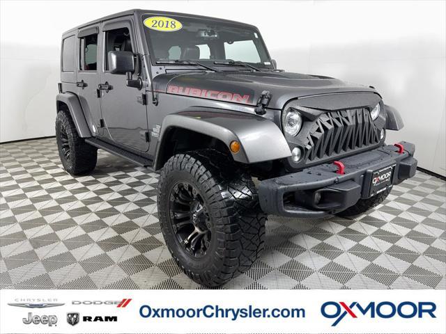 used 2018 Jeep Wrangler JK Unlimited car, priced at $28,200