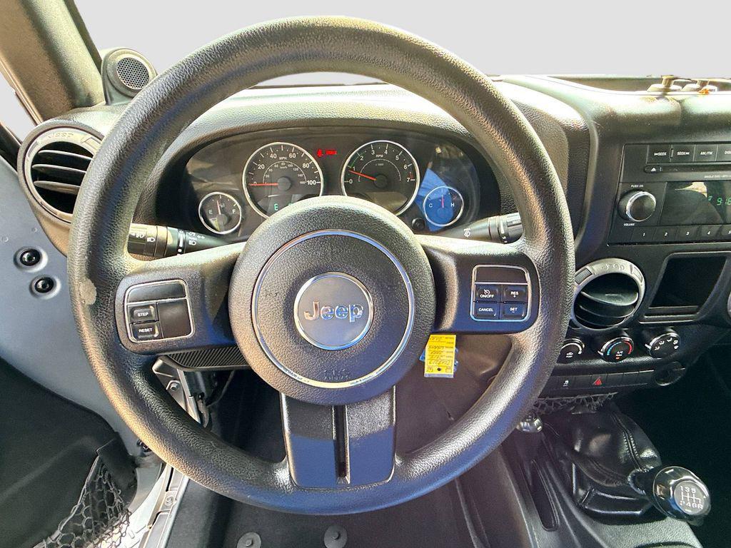 used 2014 Jeep Wrangler Unlimited car, priced at $12,000