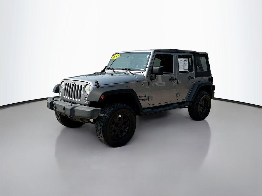 used 2014 Jeep Wrangler Unlimited car, priced at $12,000