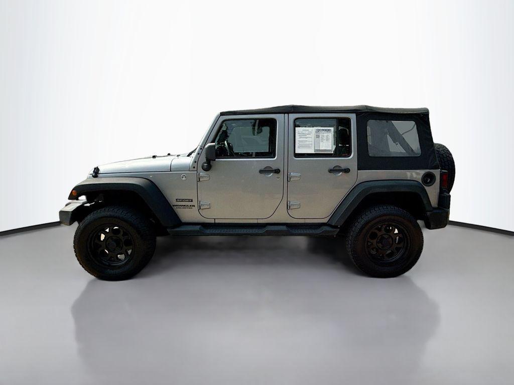 used 2014 Jeep Wrangler Unlimited car, priced at $12,000