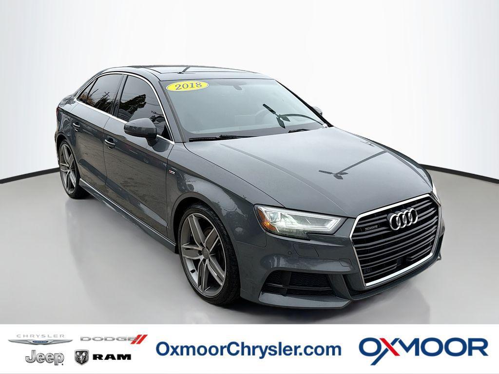 used 2018 Audi A3 car, priced at $19,250