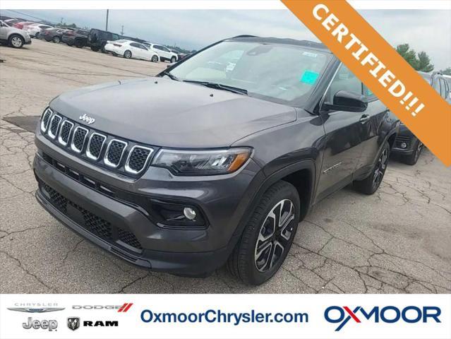 used 2023 Jeep Compass car, priced at $30,500