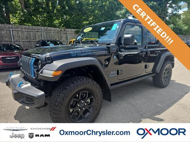 used 2024 Jeep Wrangler 4xe car, priced at $39,250