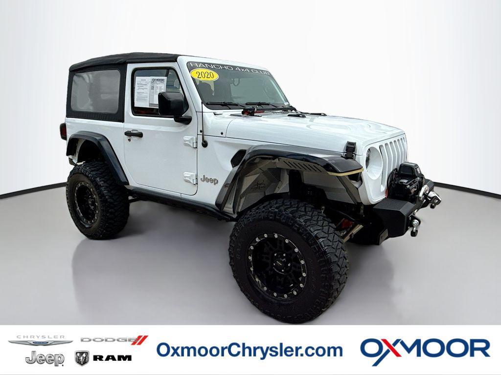 used 2020 Jeep Wrangler car, priced at $26,000