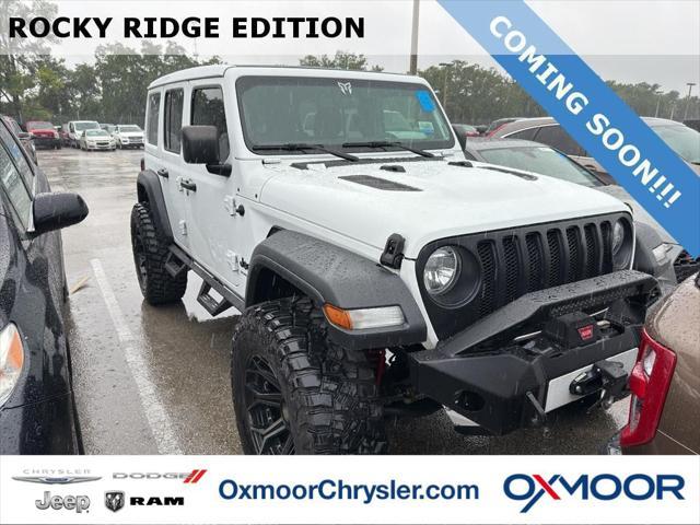 used 2023 Jeep Wrangler car, priced at $44,500
