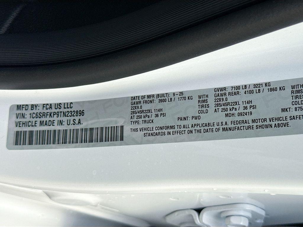 new 2026 Ram 1500 car, priced at $85,990